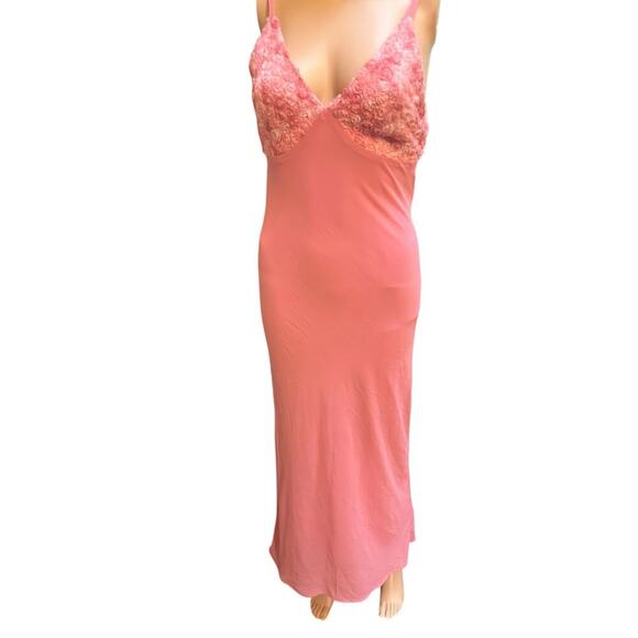 Wild Fable Pink Lace Floral Bust Slip Dress | Maxi  Style. 
Size-XXS - Picture 2 of 8